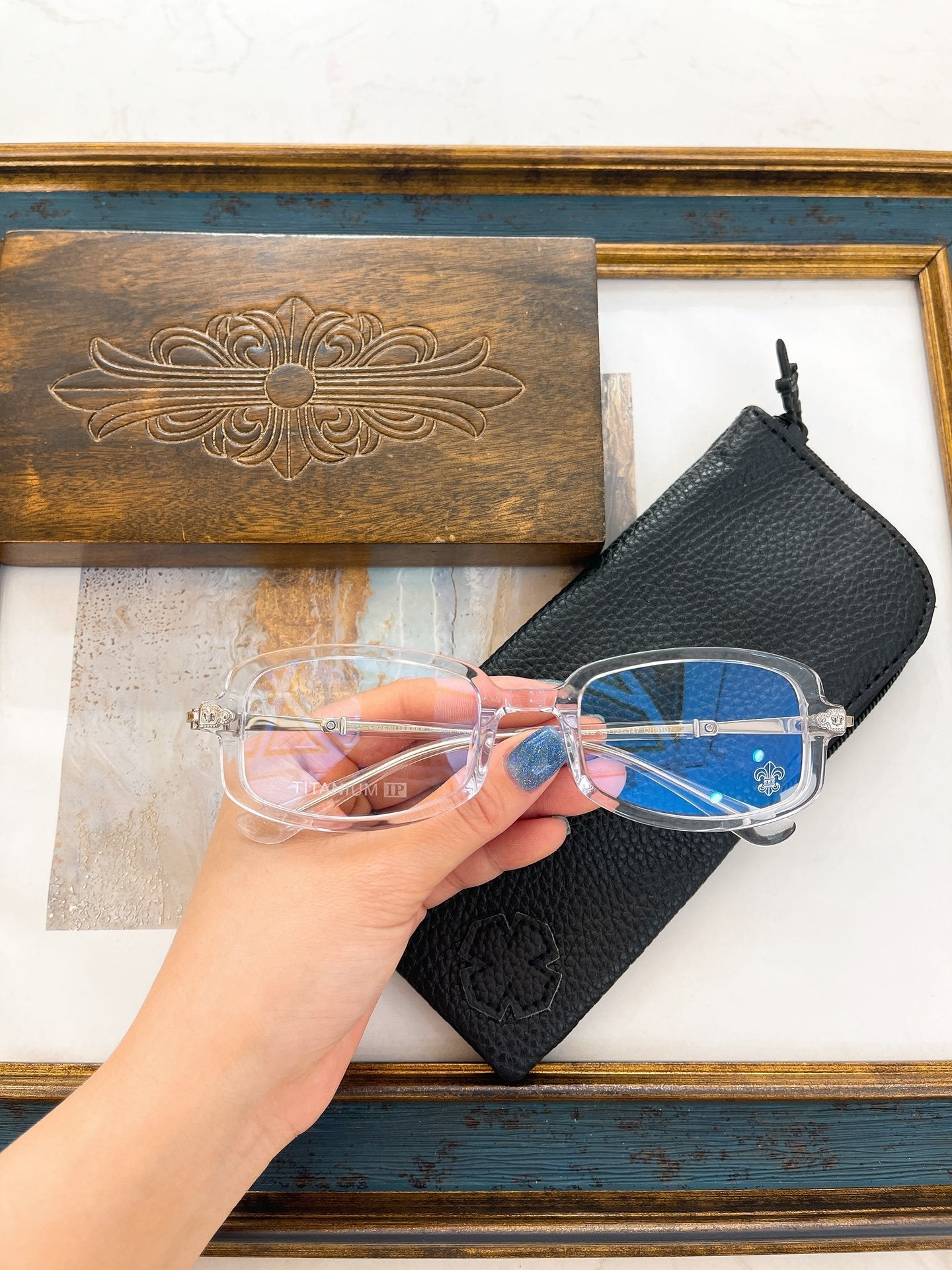 Chrome Hearts eyewear/glasses