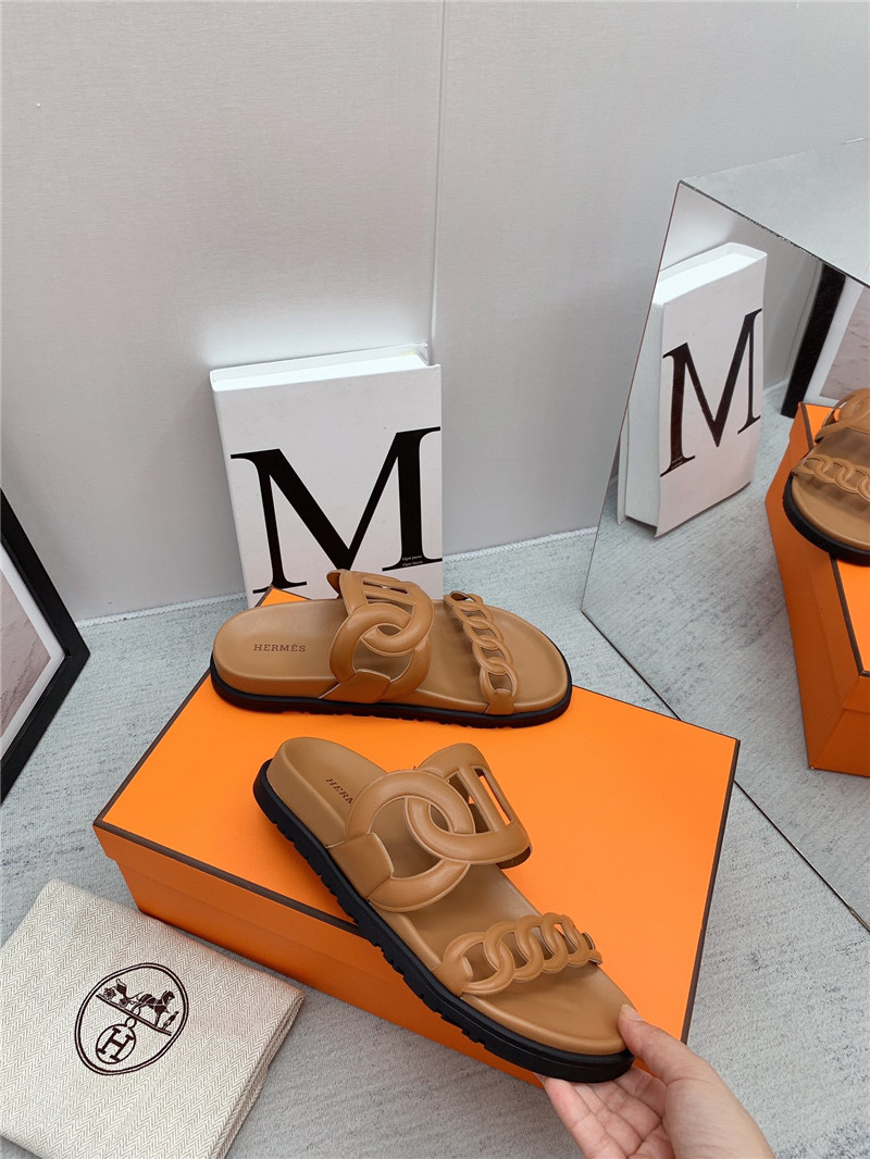 hermes flat sandals