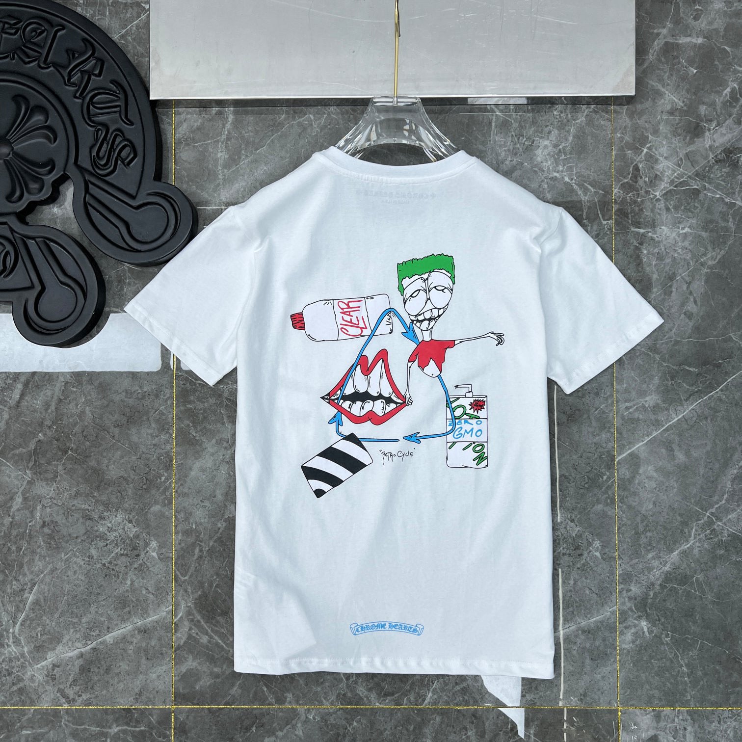 Chrome Hearts Replica Matty Boy Retro Cycle T-Shirt