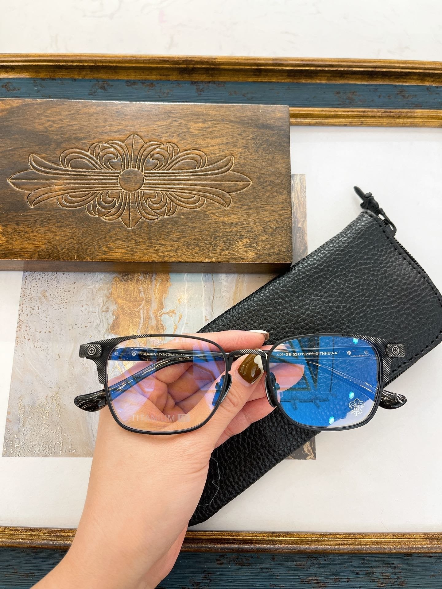 Chrome Hearts eyewear/glasses