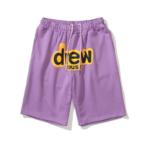 Drew Shorts Letters Purple  #2550