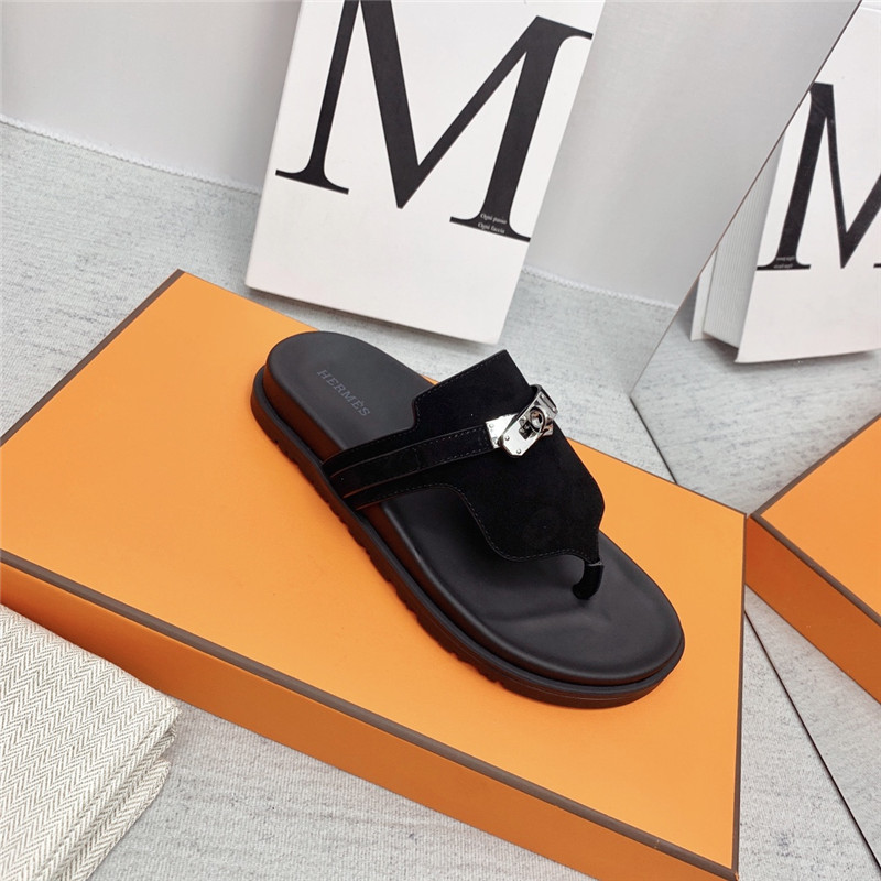 Hermès couple shoes