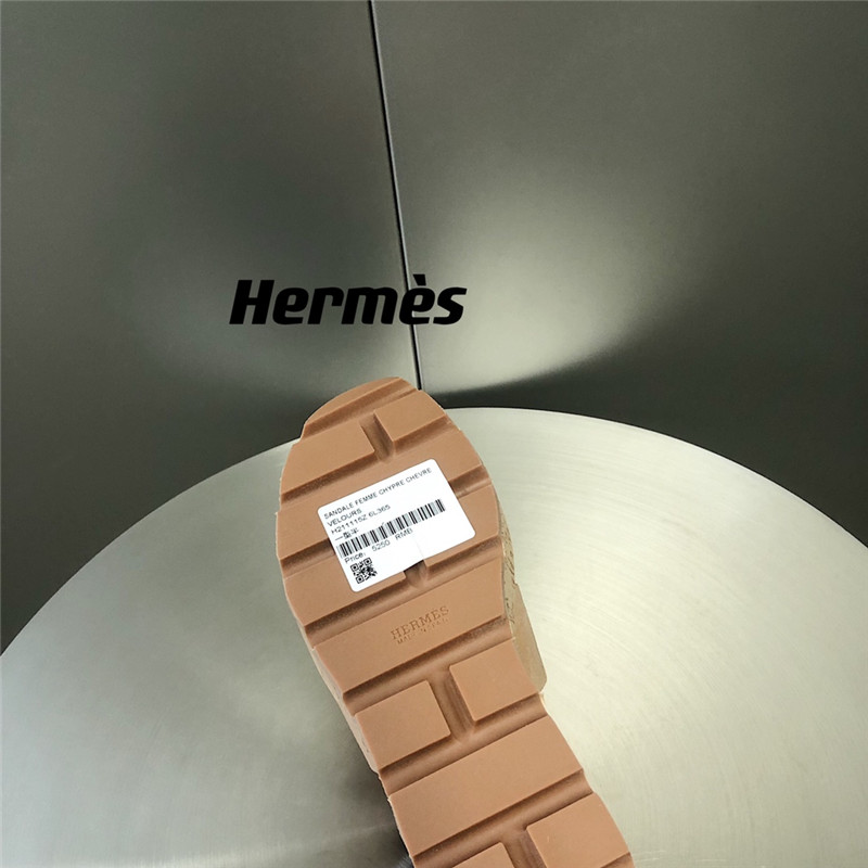 Hermès Platform Slippers