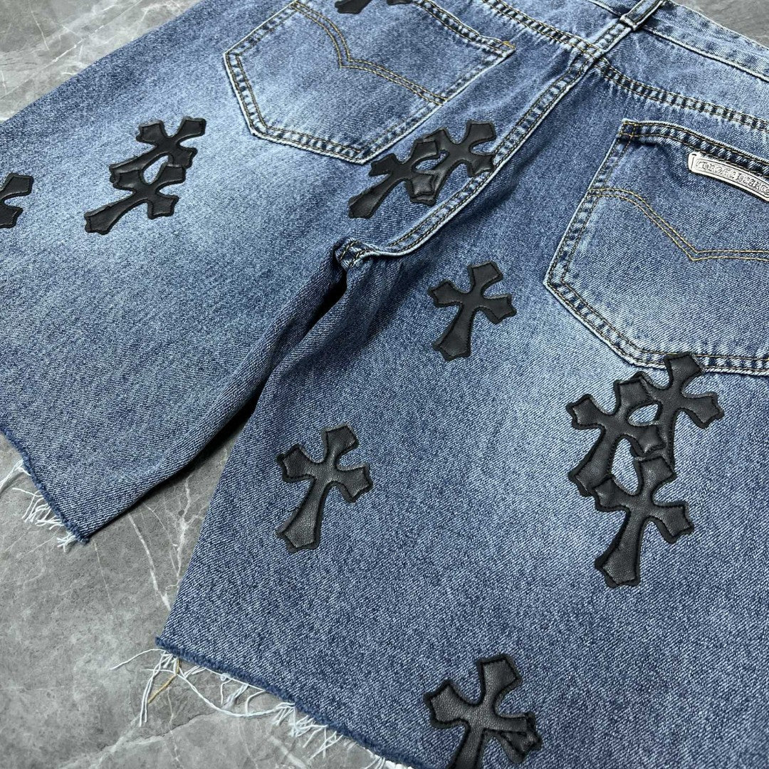 Chrome Hearts Denim Shorts