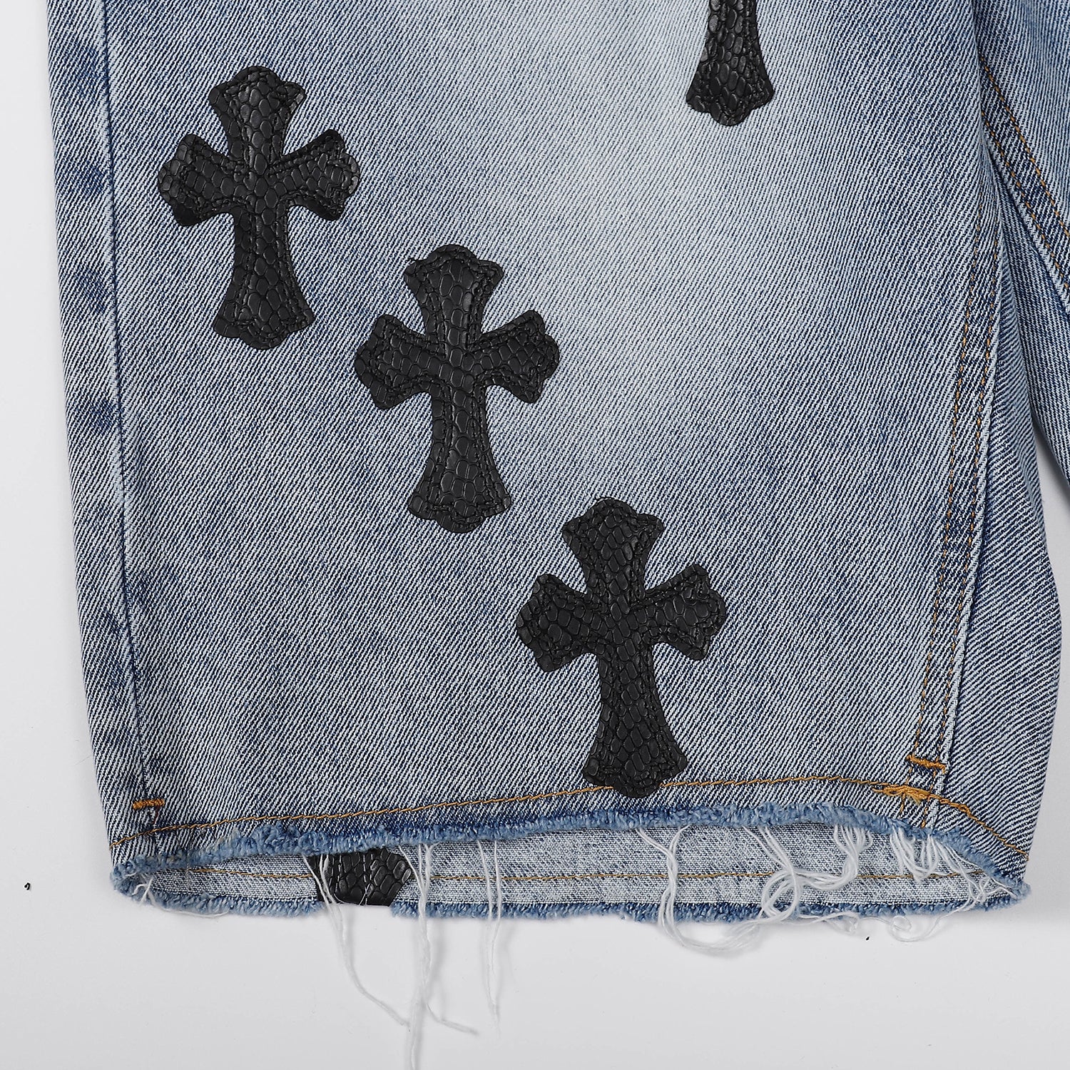 Chrome Hearts Denim Shorts