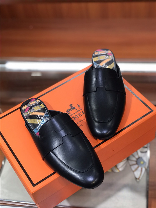 hermes loafers slippers
