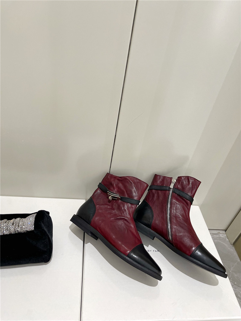 hermes kelly zip ankle boots