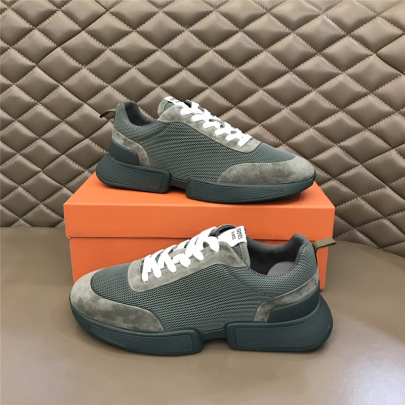 hermes high-end men s casual shoes