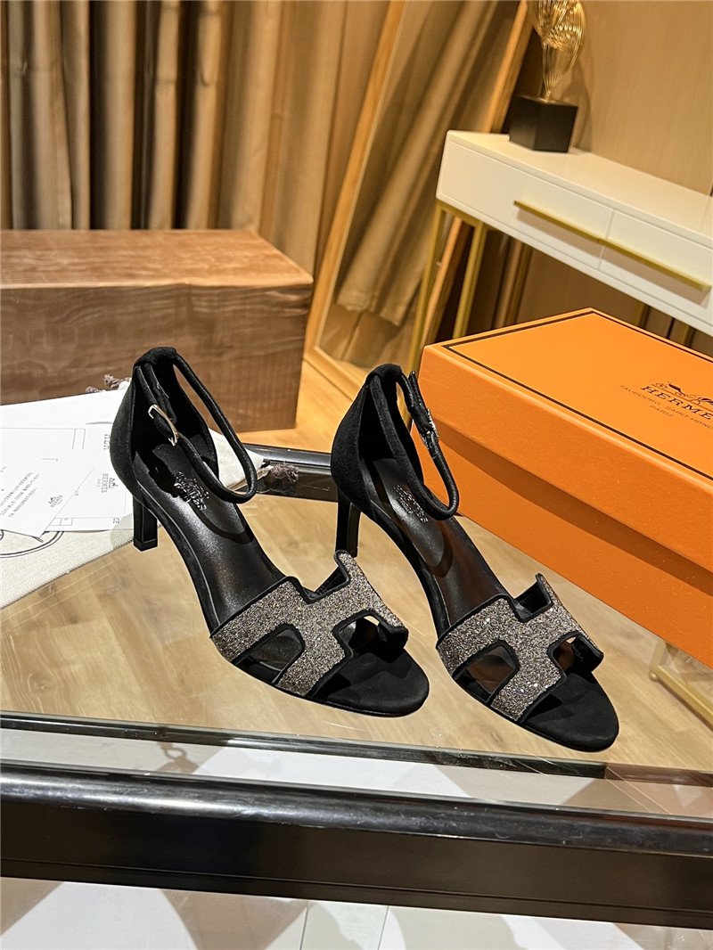 hermes high heel sandals