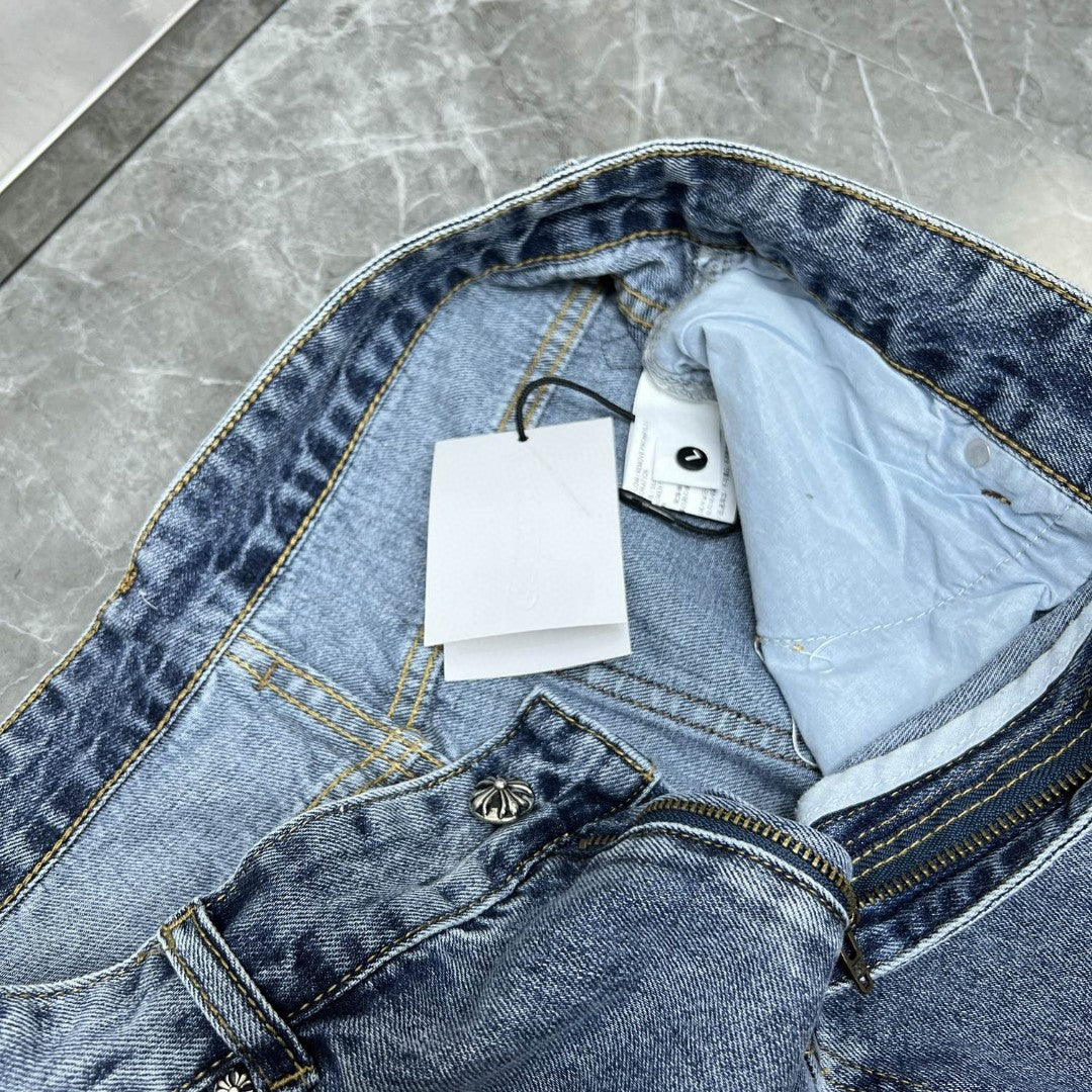 Chrome Hearts Denim Shorts