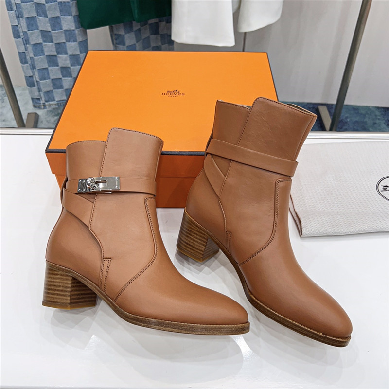 hermes frenchie 50 ankle boots