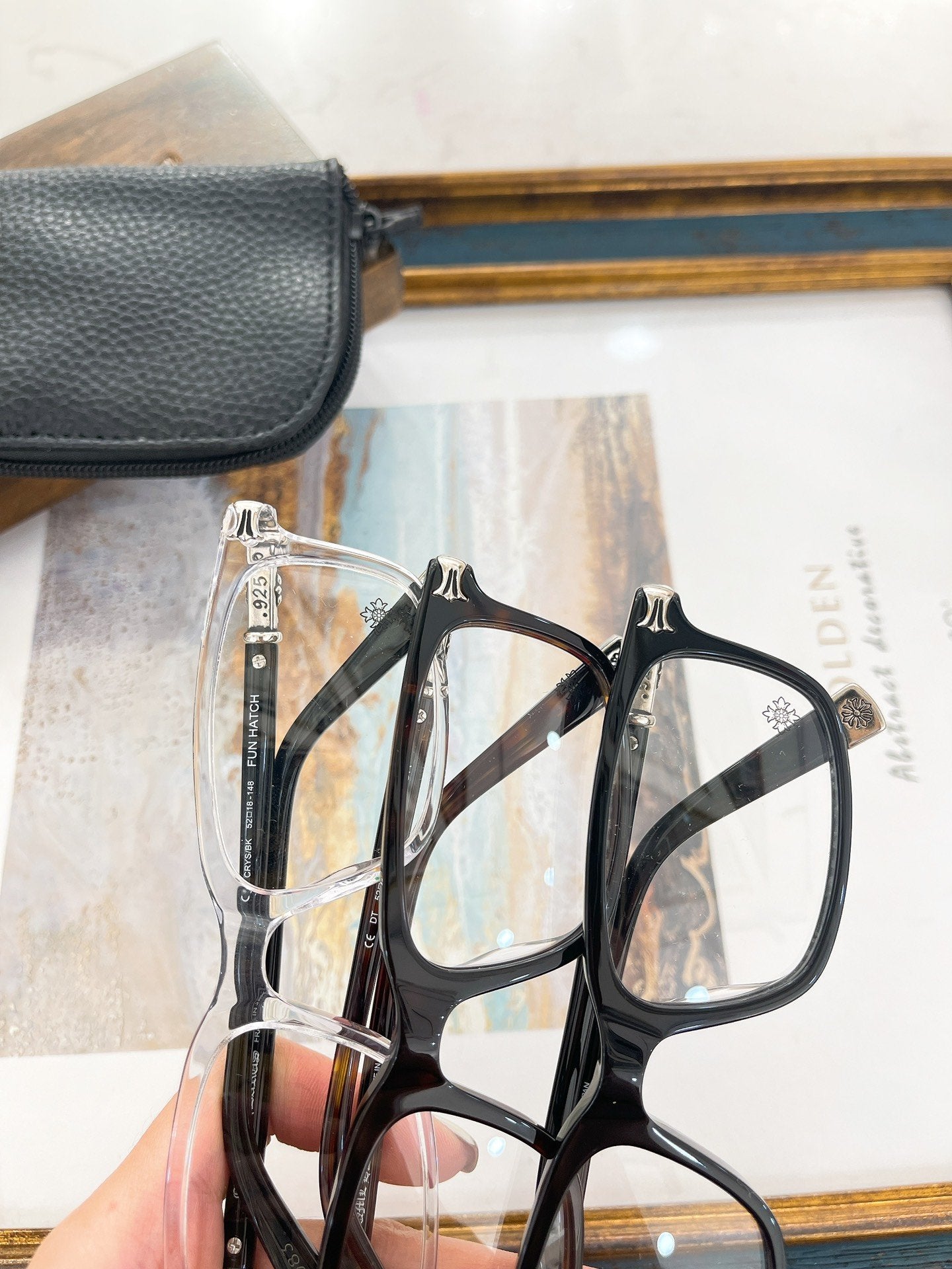 Chrome hearts glasses/eyewear