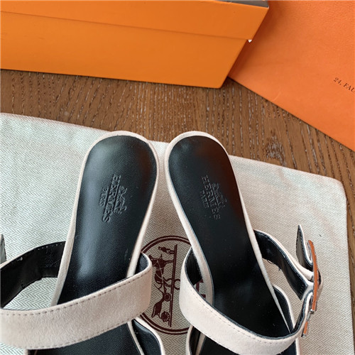 hermes heeled sandals