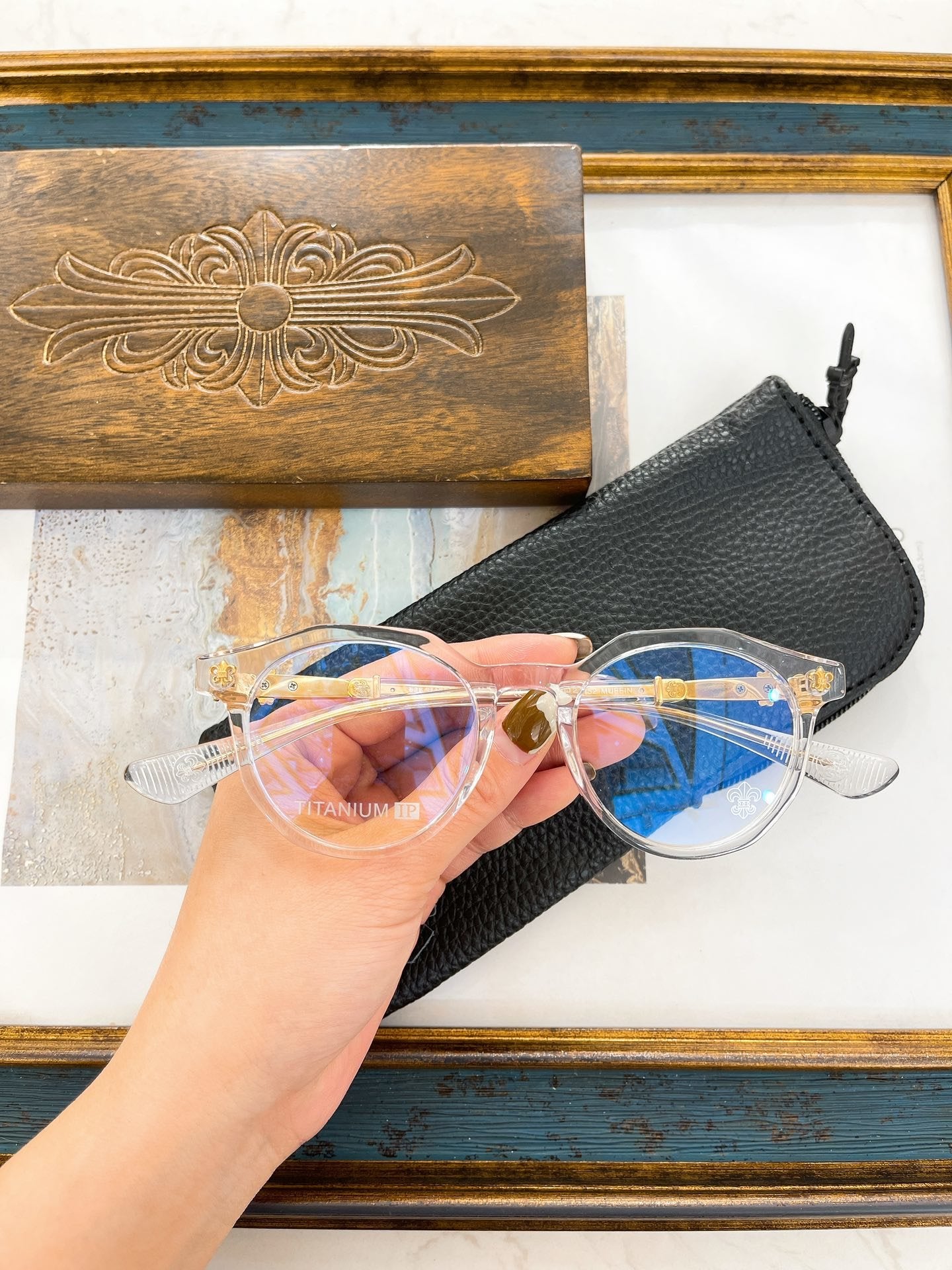 Chrome Hearts eyewear/glasses