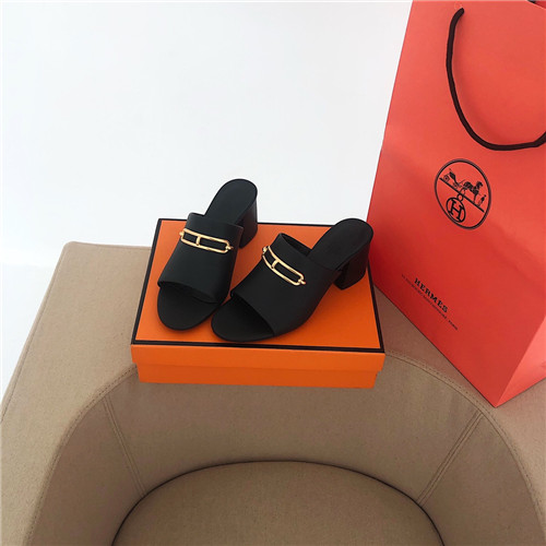 hermes lady slippers sandals