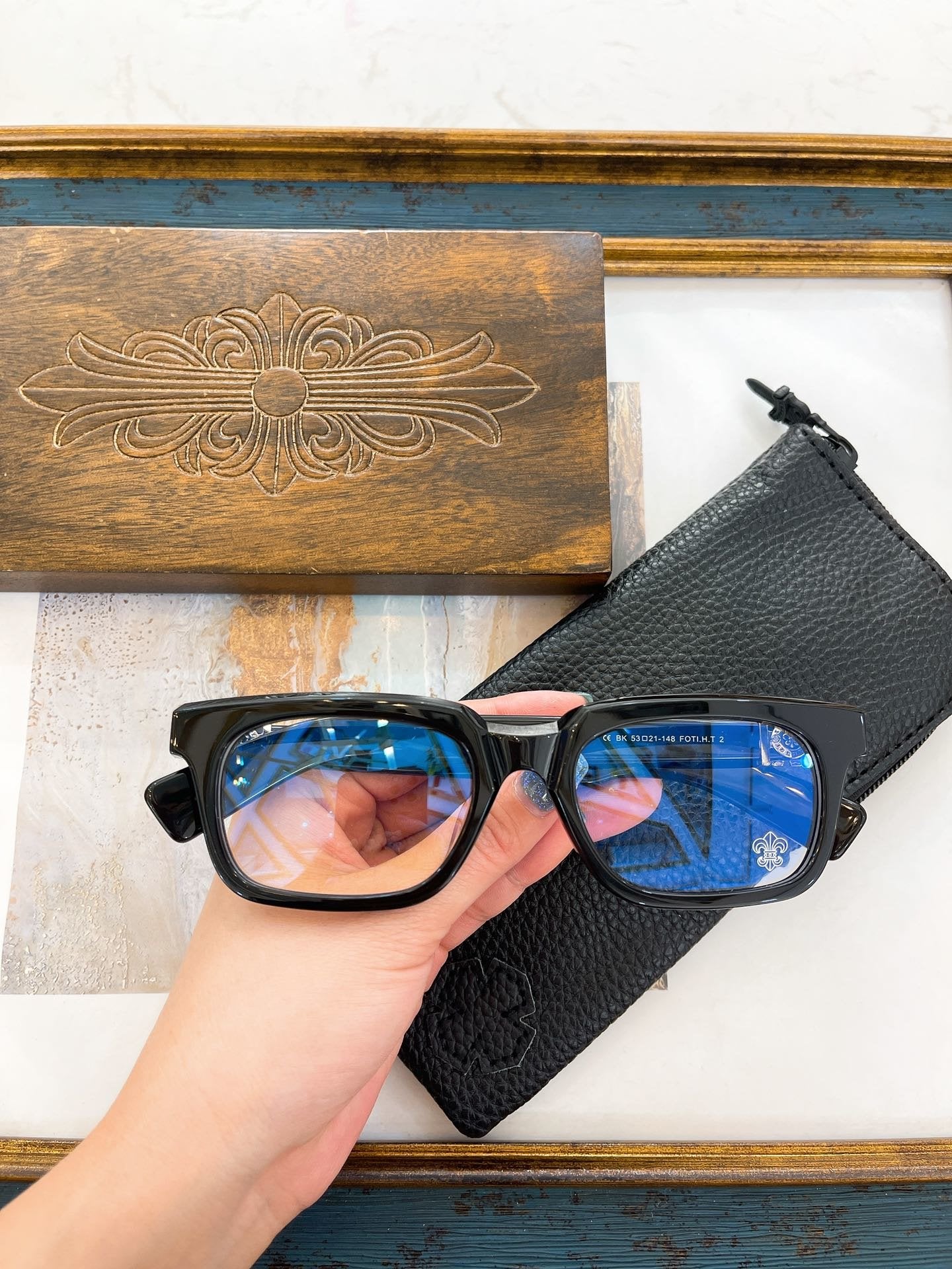 Chrome Hearts eyewear/glasses