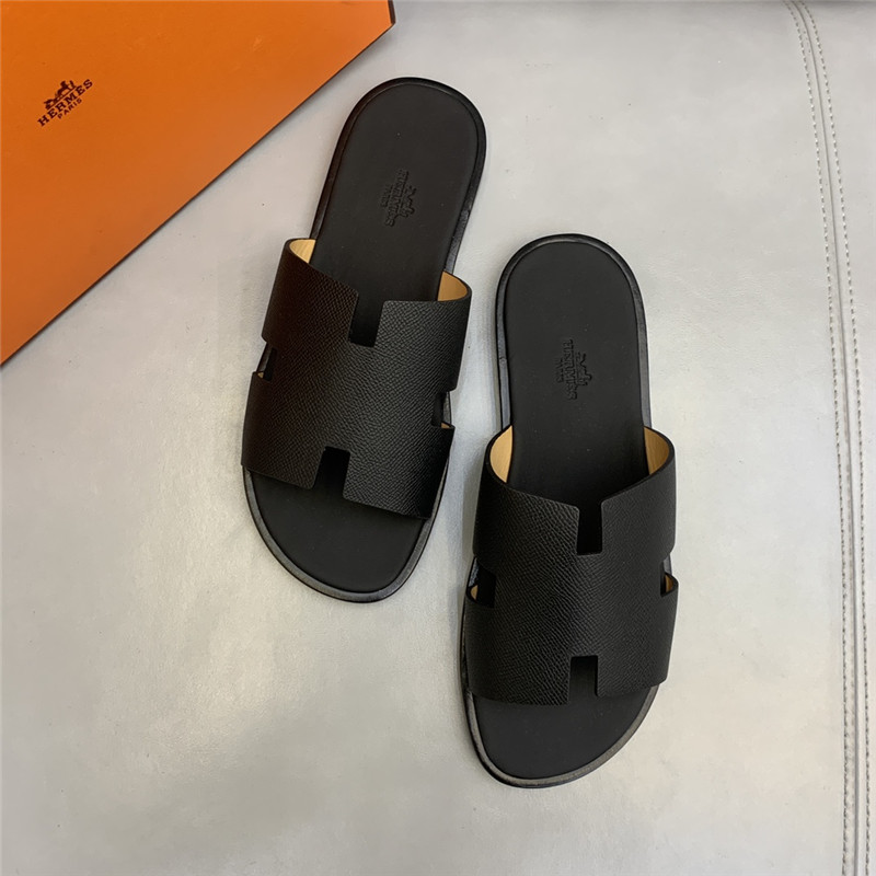 hermes H men s slippers
