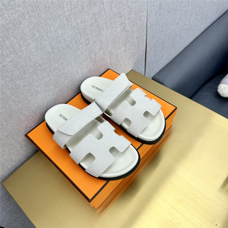 Hermès roll cake hair uncle slippers