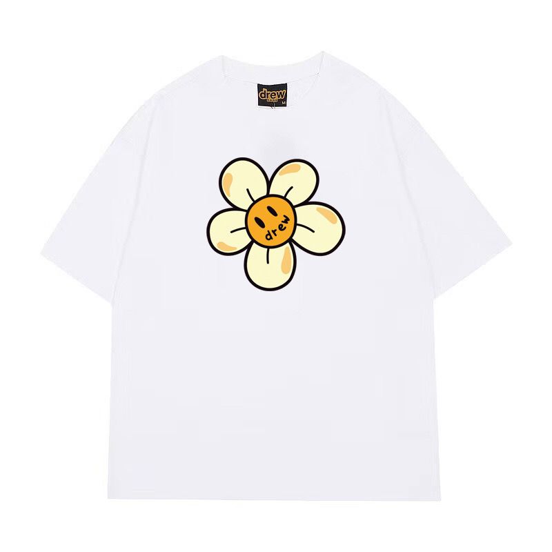 Drew Frangipani Cotton T-Shirt