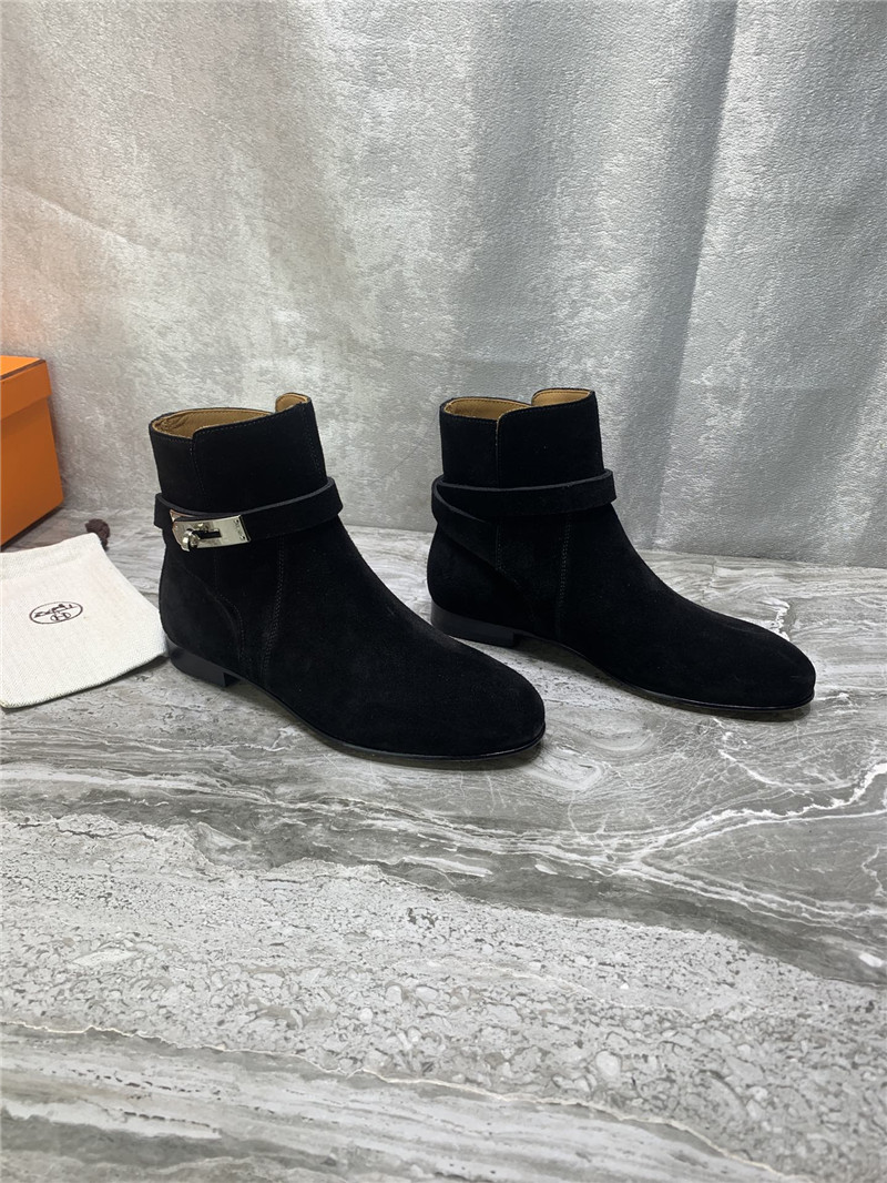 hermes kelly ankle boots