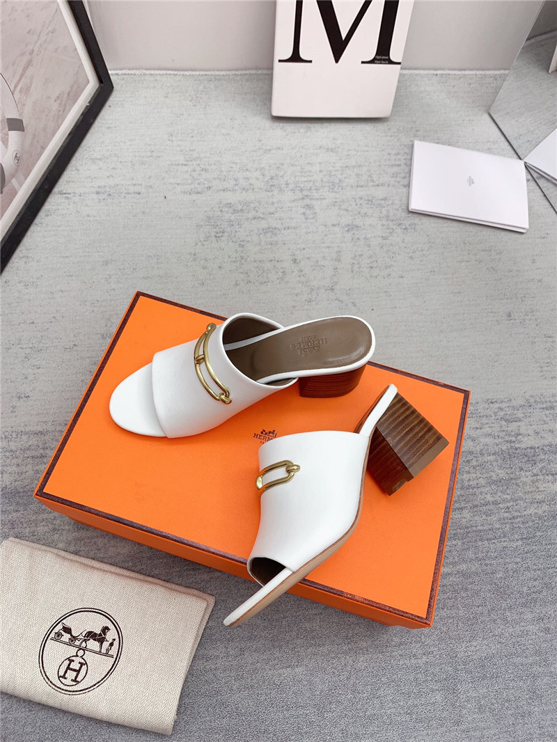 Hermes Sandals Dupe chunky heel sandals