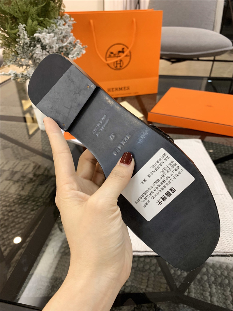 hermes oran sandals