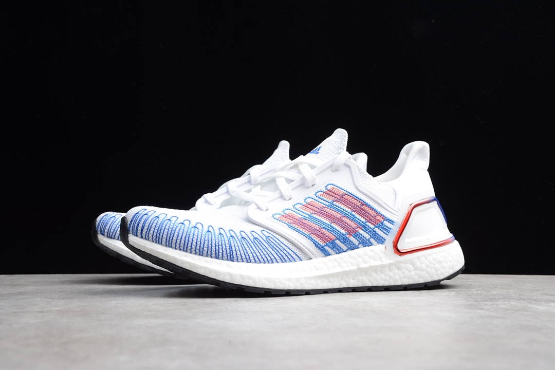 adidas Ultra Boost 20 Scarlet Royal Blue FG0712
