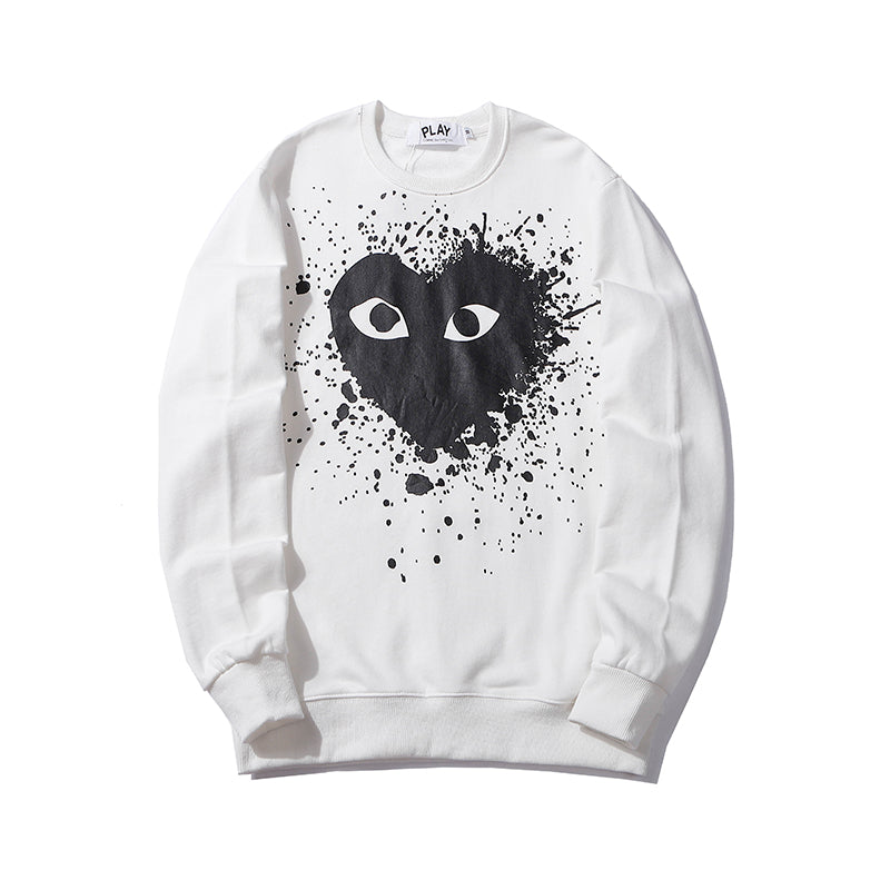 Play Comme Des Garcons Heart Hoodie 3104