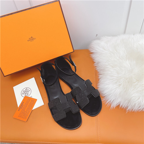 hermes flat sandals womens