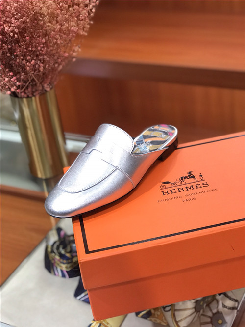 hermes loafers slippers