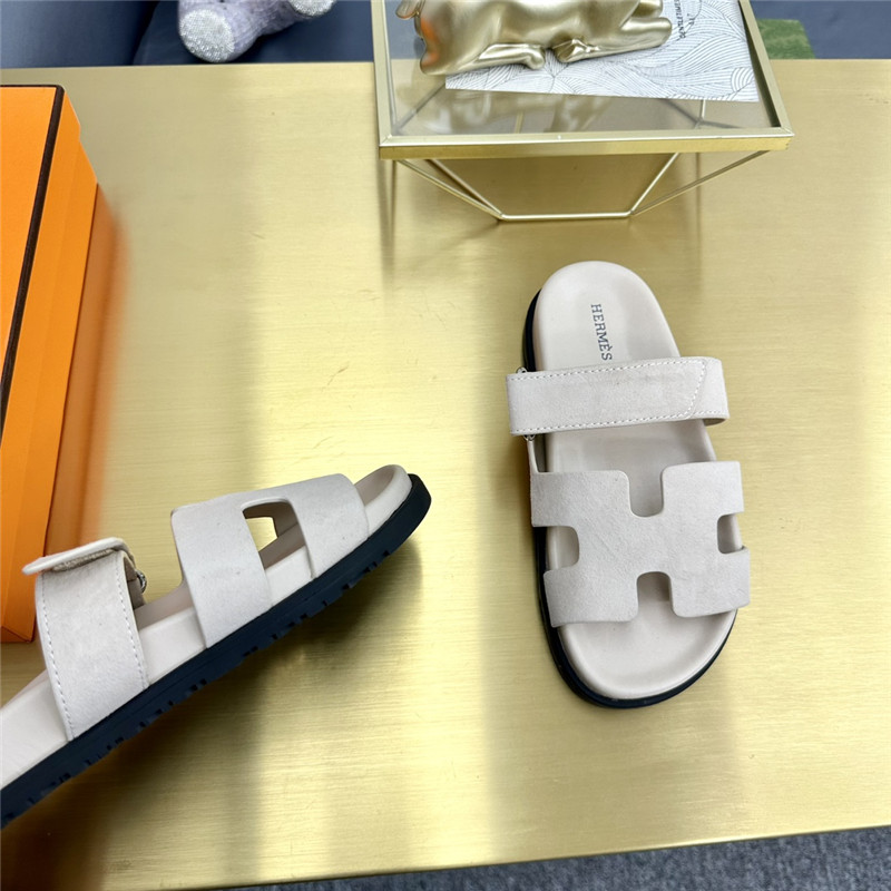 Hermès roll cake hair uncle slippers