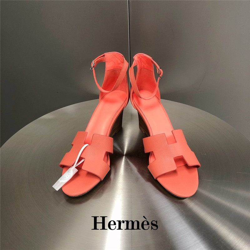 hermes legend wedge sandals