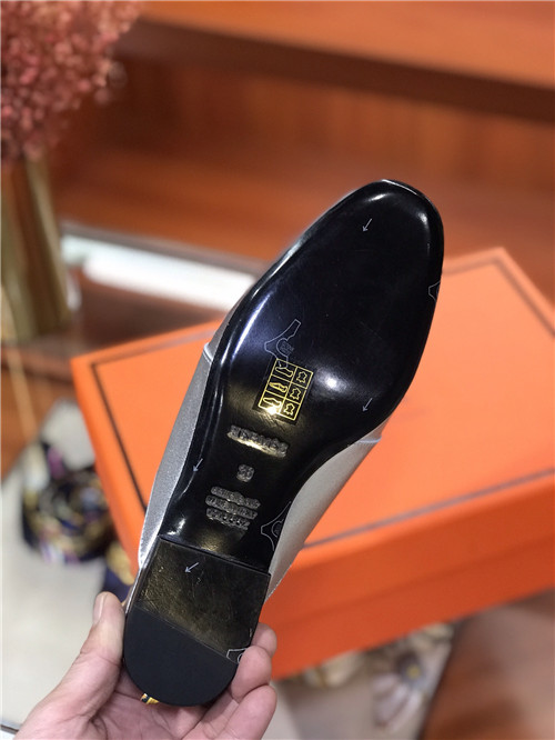 hermes loafers slippers