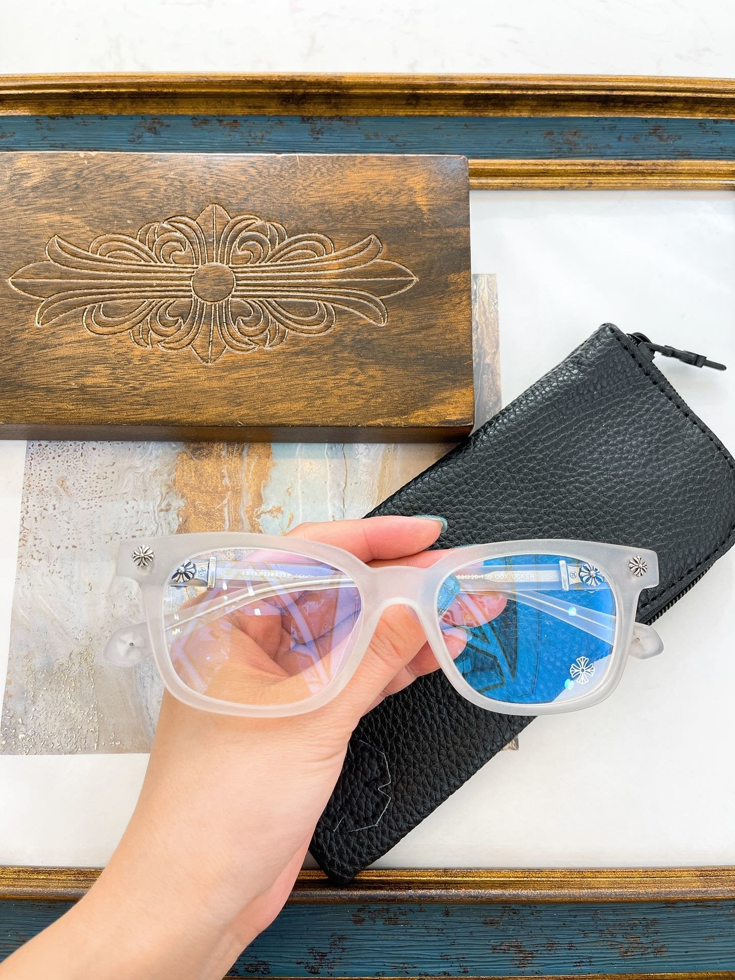 Chrome Hearts eyewear/glasses