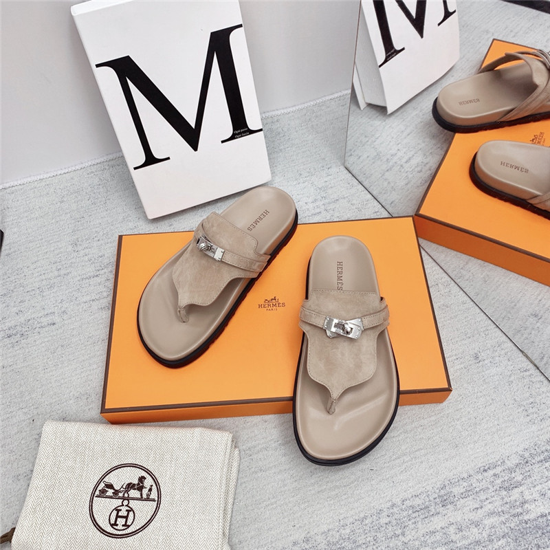 Hermès couple shoes