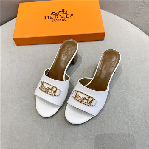 hermes lady slippers