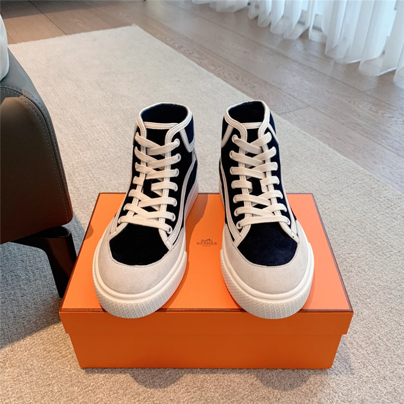 Hermès British retro casual shoes