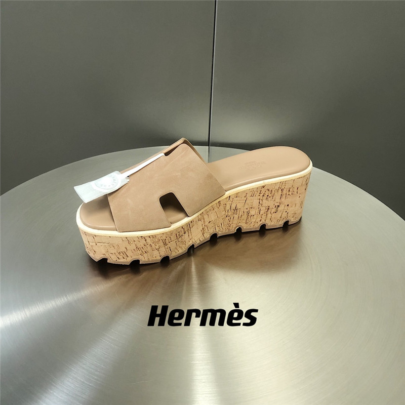 Hermès Platform Slippers