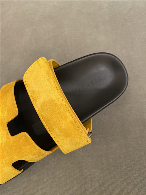 hermes h slippers women