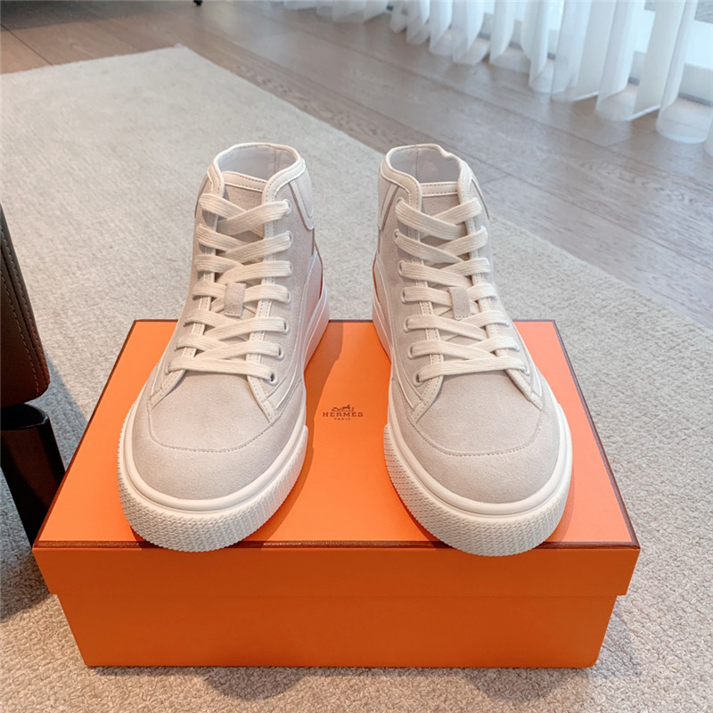 Hermès British retro casual shoes