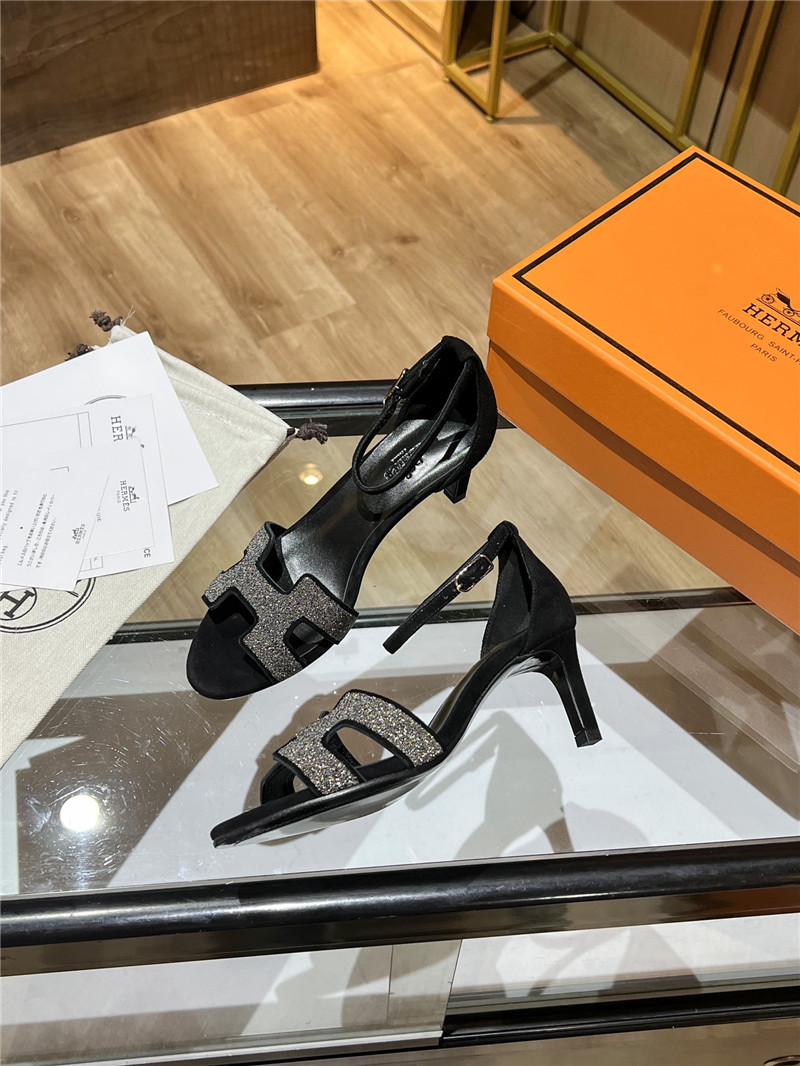 hermes high heel sandals