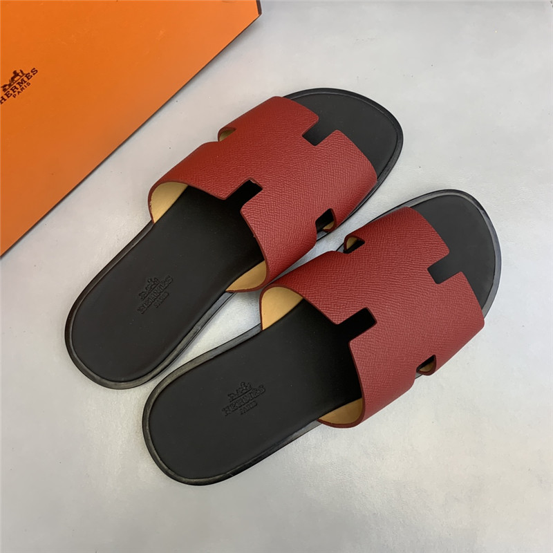 hermes H men s slippers