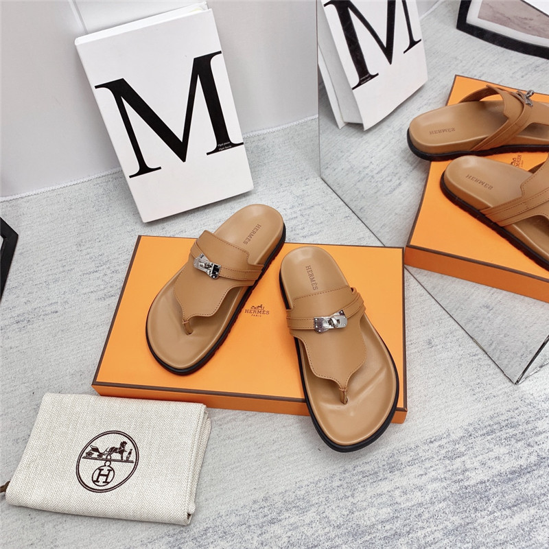 Hermès couple shoes