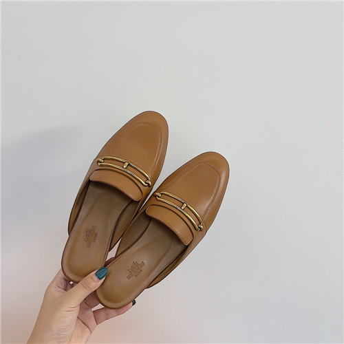 hermes slippers women