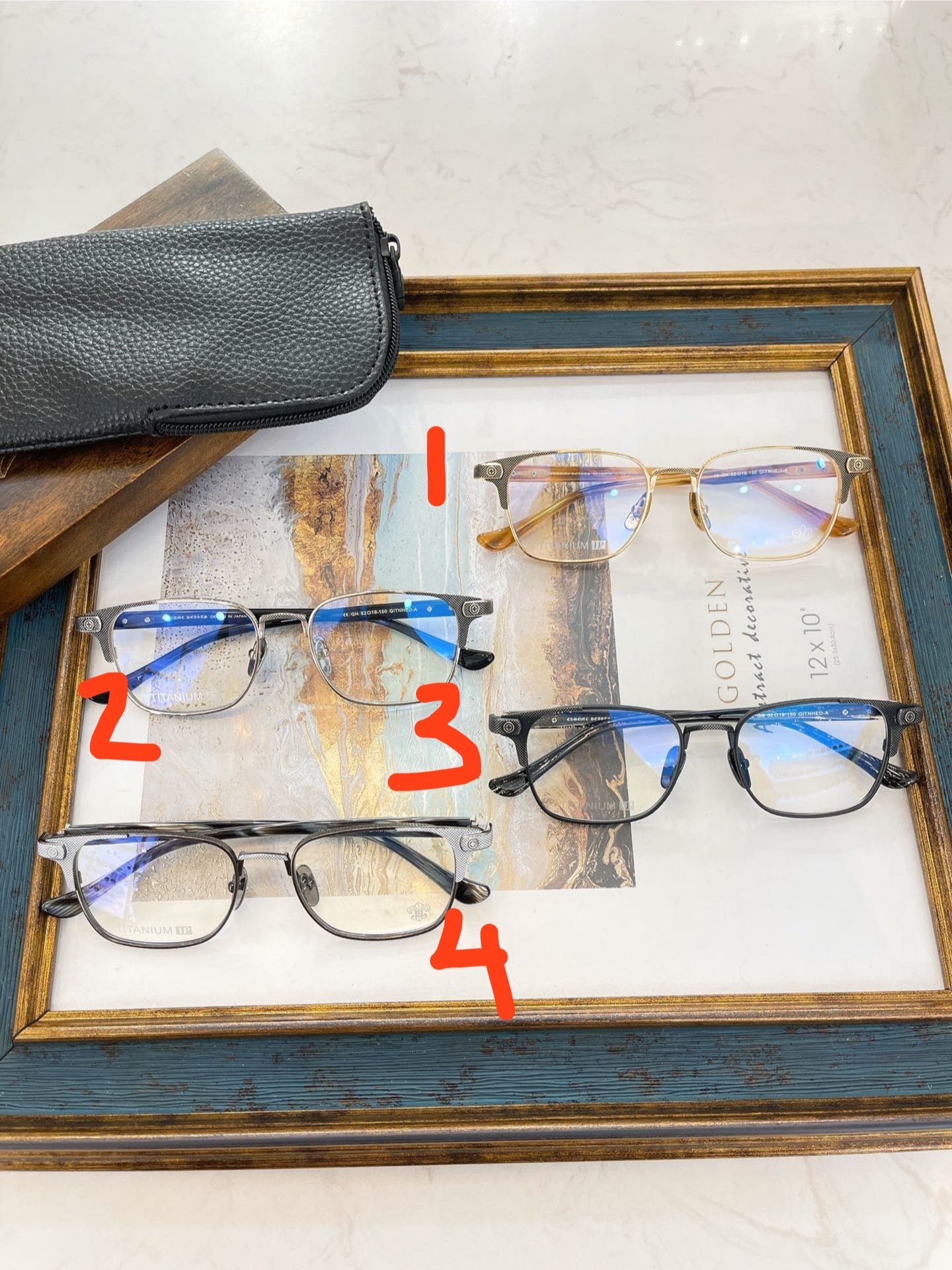 Chrome Hearts eyewear/glasses