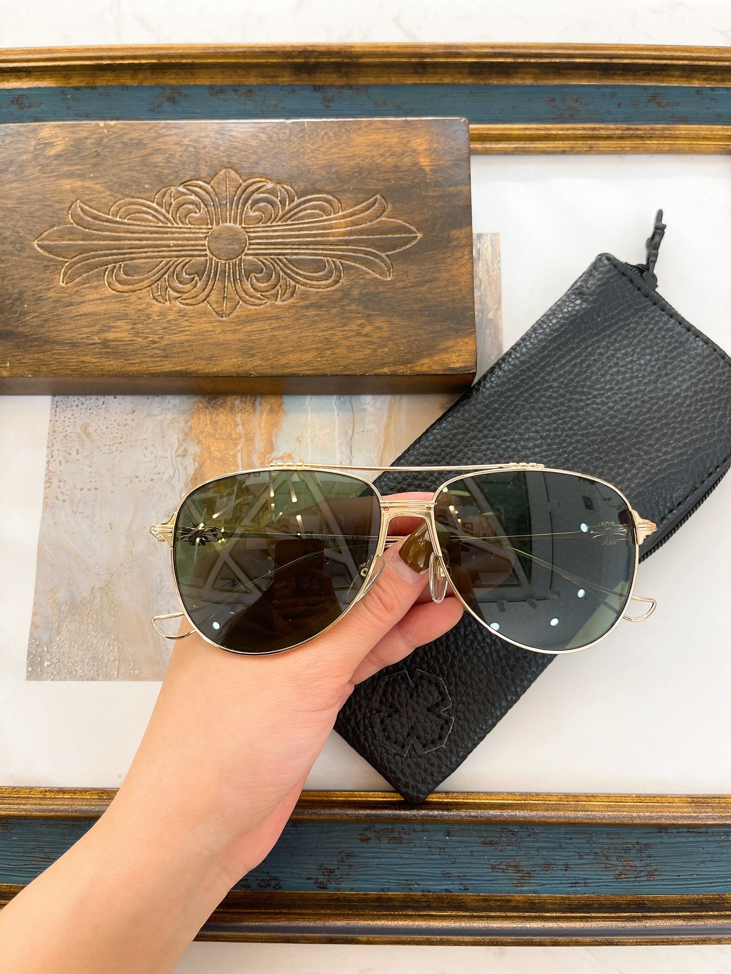 Chrome Hearts eyewear/glasses