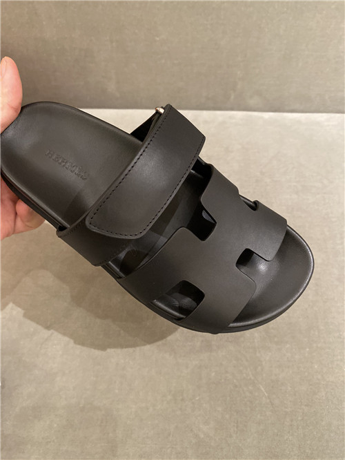hermes h slippers women