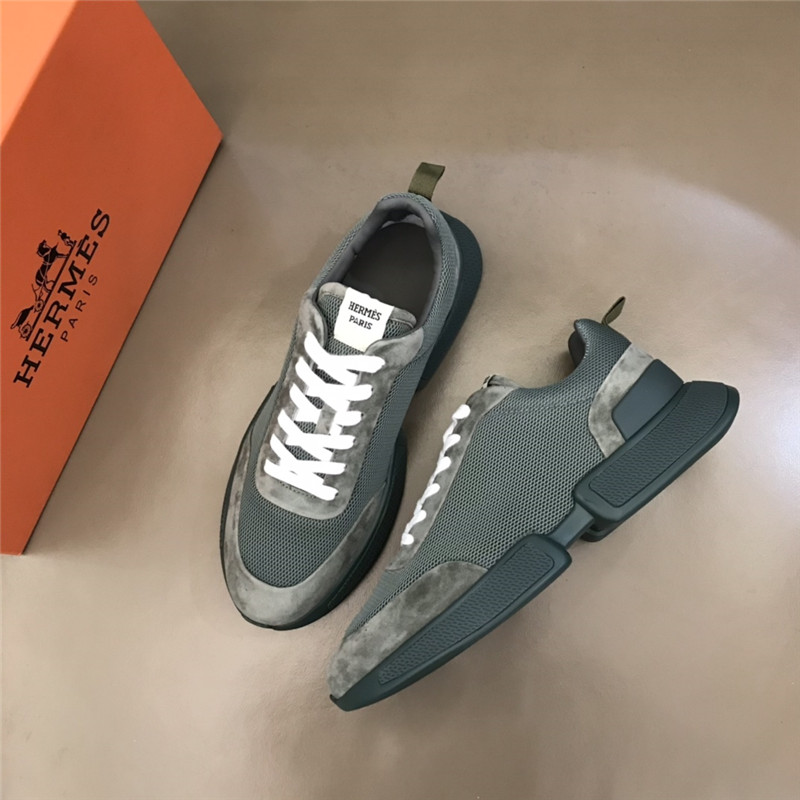 hermes high-end men s casual shoes