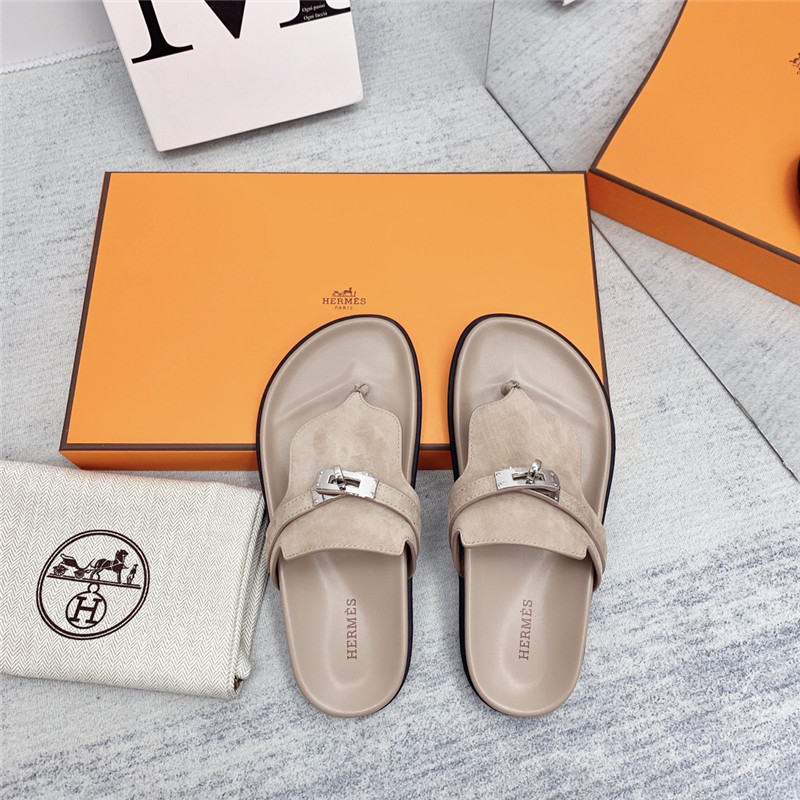 Hermès couple shoes
