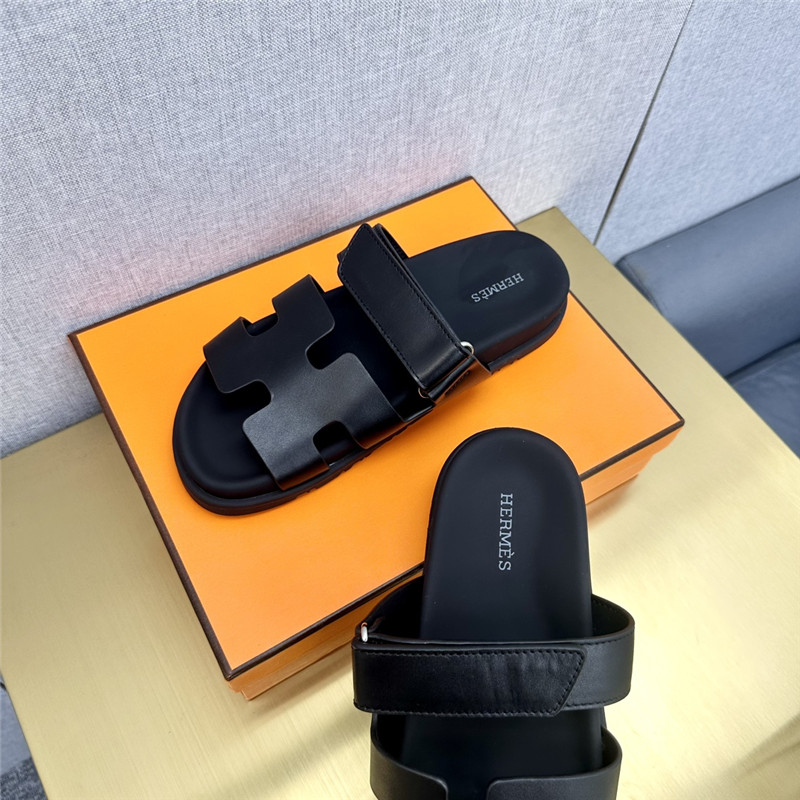 Hermès roll cake hair uncle slippers